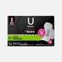 U by Kotex Balance Sized for Teens Ultra Thin Pads with Wings, Heavy Absorbency, 14 ct., , large image number 1
