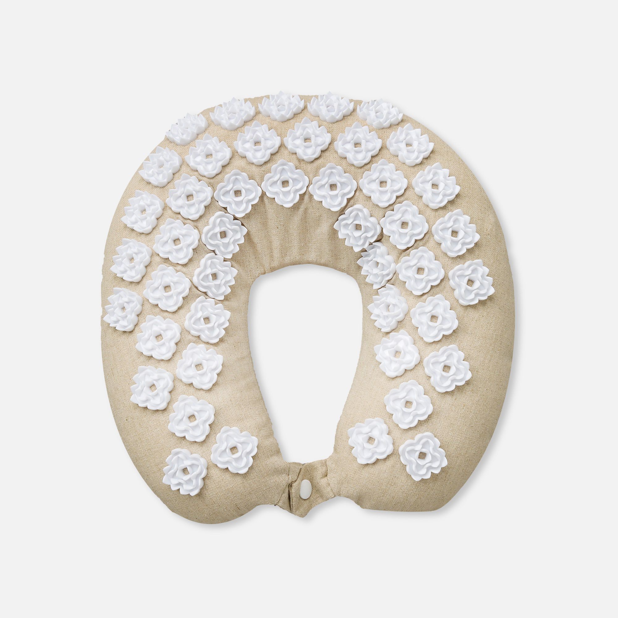 Kanjo memory foam acupressure neck pillow clearance