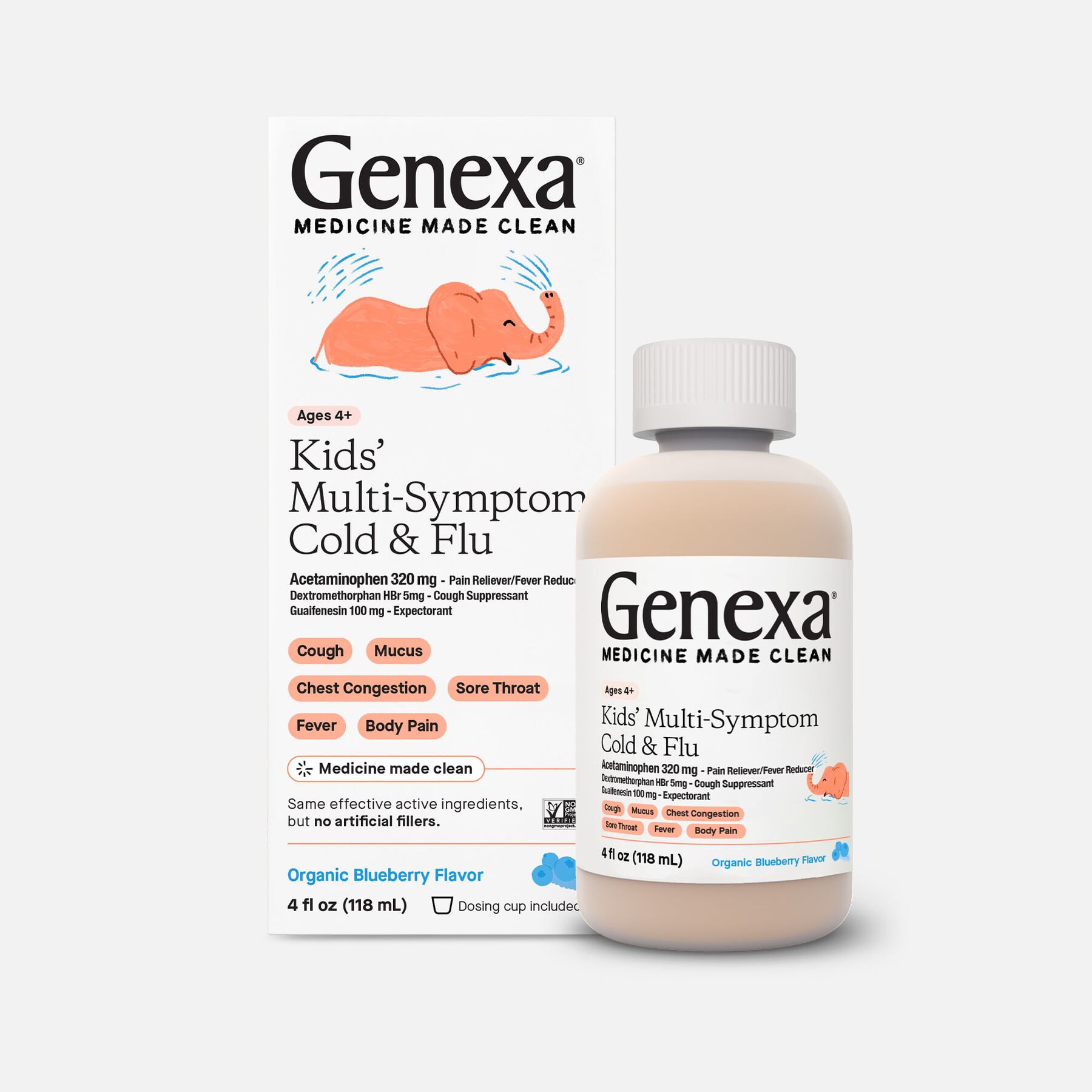 HSA Eligible Genexa Children's MultiSymptom Cold Relief HSA Eligible