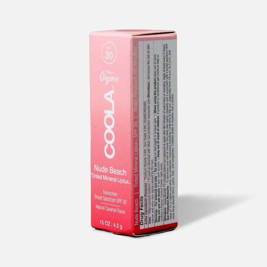 Coola Mineral Liplux SPF 30 Nude Beach Lip Balm, .15 oz., Nude Beach, large image number 2