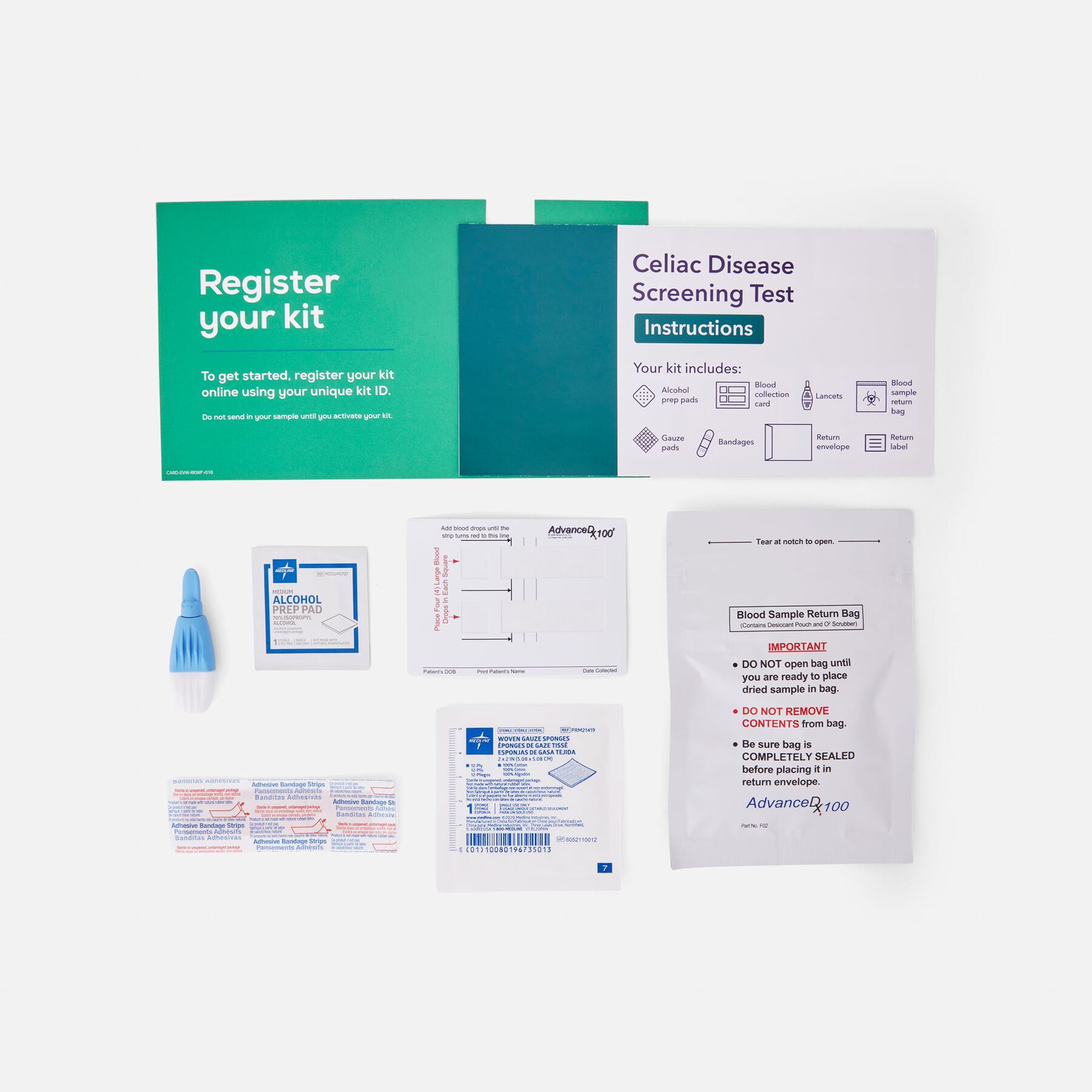 HSA Eligible Everlywell Celiac Disease Screening Test HSA Eligible