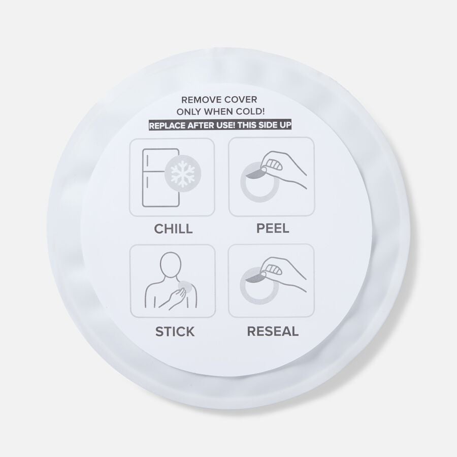 Caring Mill&trade; Self Sticking Reusable Ice Packs, Set of 4 (2 Large, 2 Mini), , large image number 1