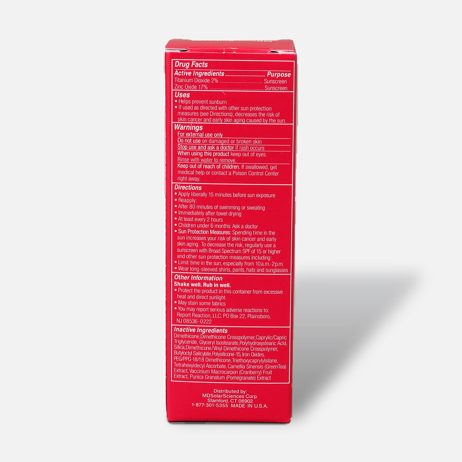 md solar science spf 50