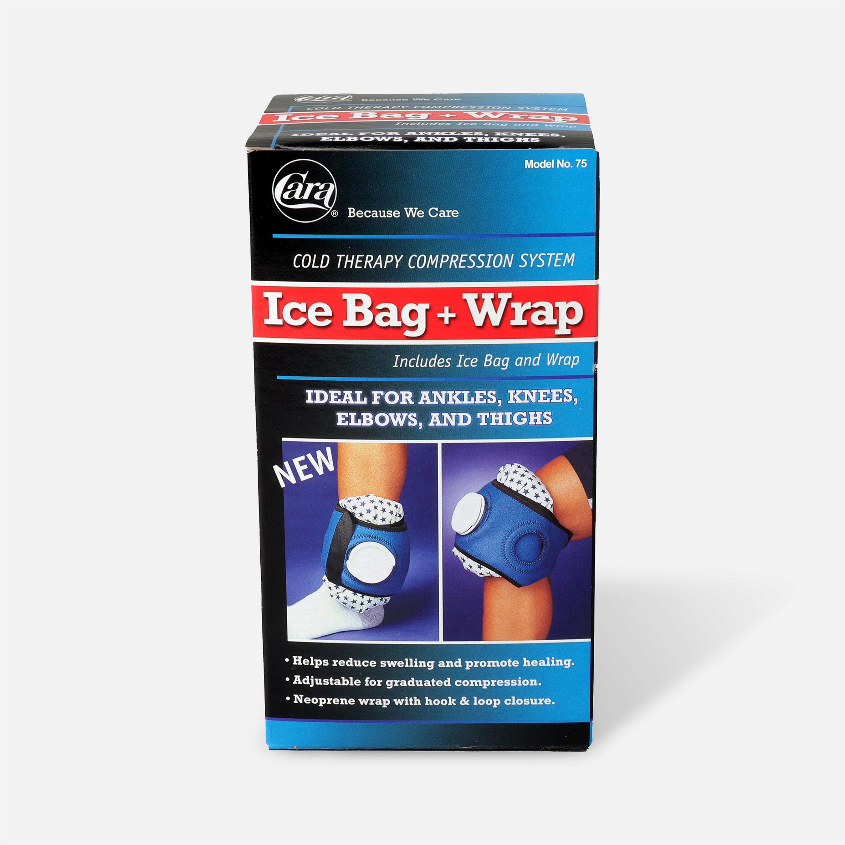 Compression Ice Bag with Wrap Strap 1 Ea