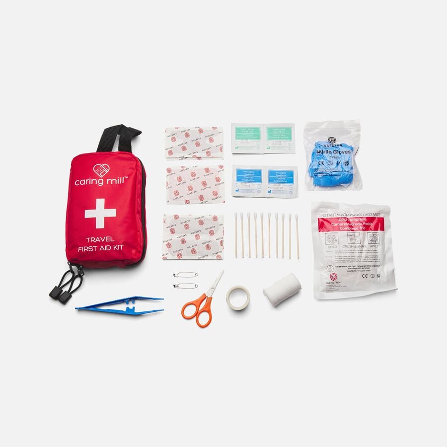 Caring Mill™ Travel First Aid Kit, 35 pc., , large image number 1