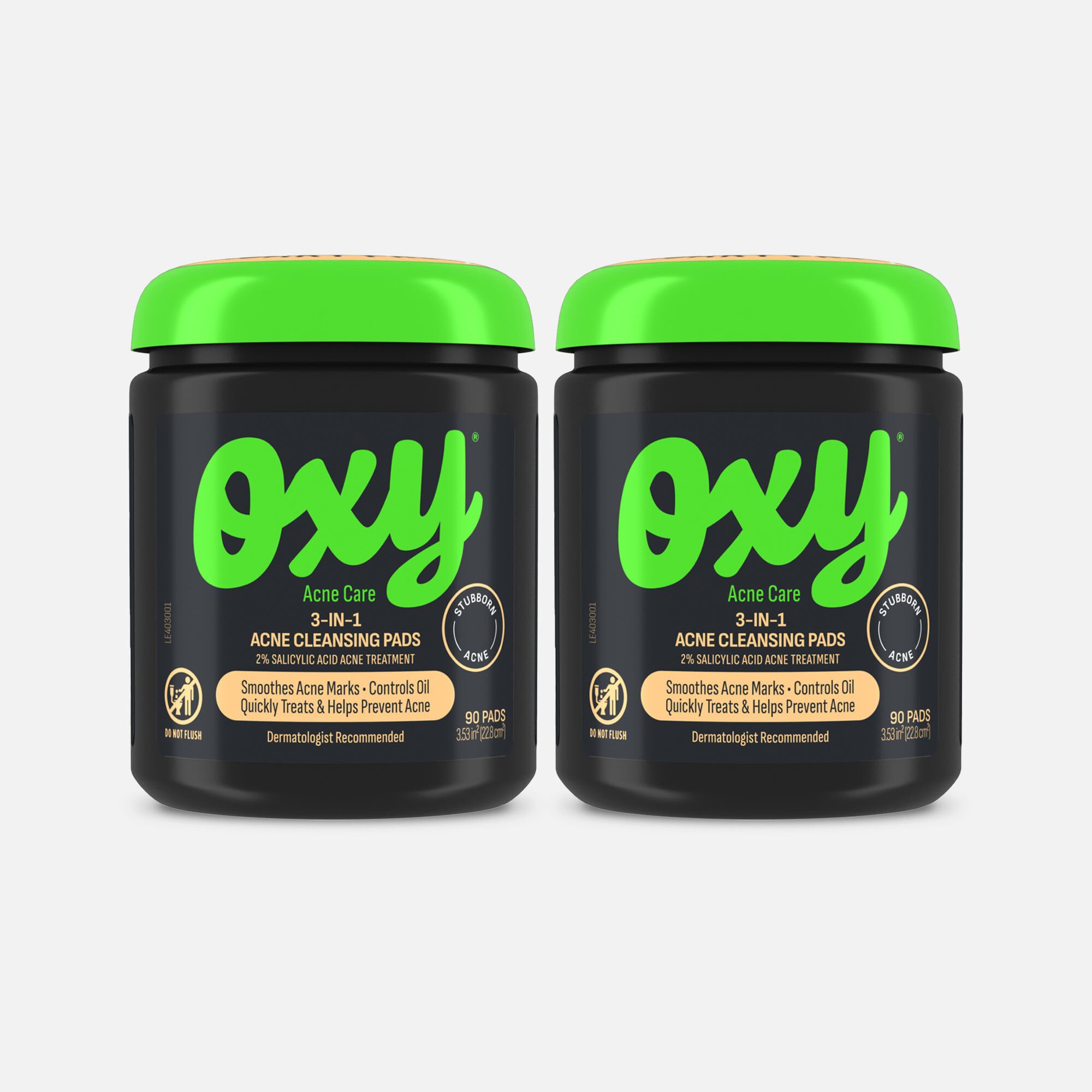 OXY Maximum Action 3-in-1 Treatment Pads - 90 ct. (2-Pack) by OXY