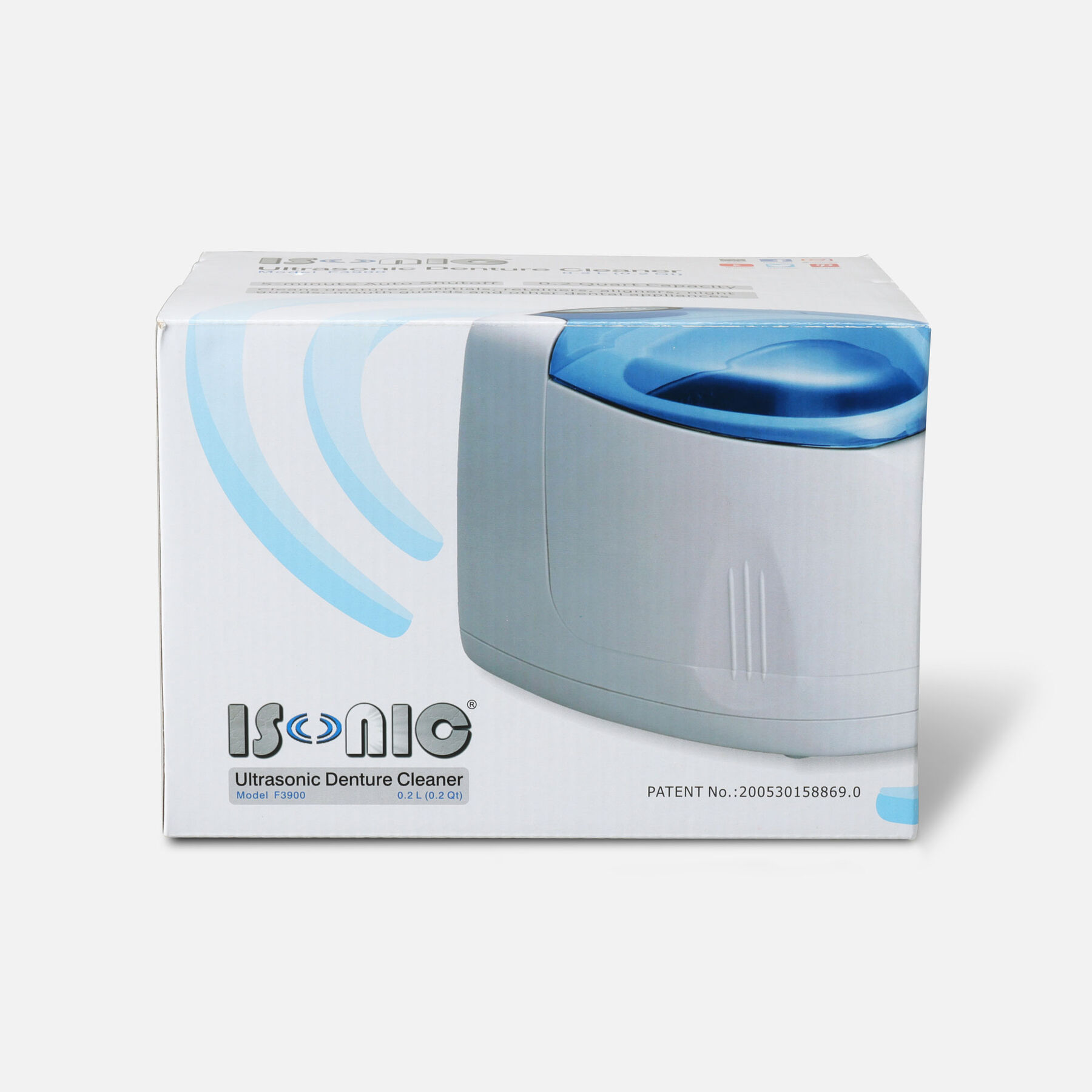 iSonic Ultrasonic Denture & Retainer Cleaner F3900