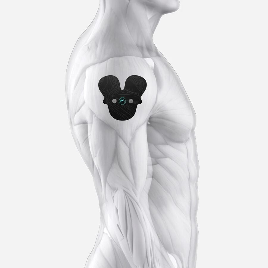 Chirp Halo Shoulder TENS Replacement Pad 2-Pack, , large image number 2