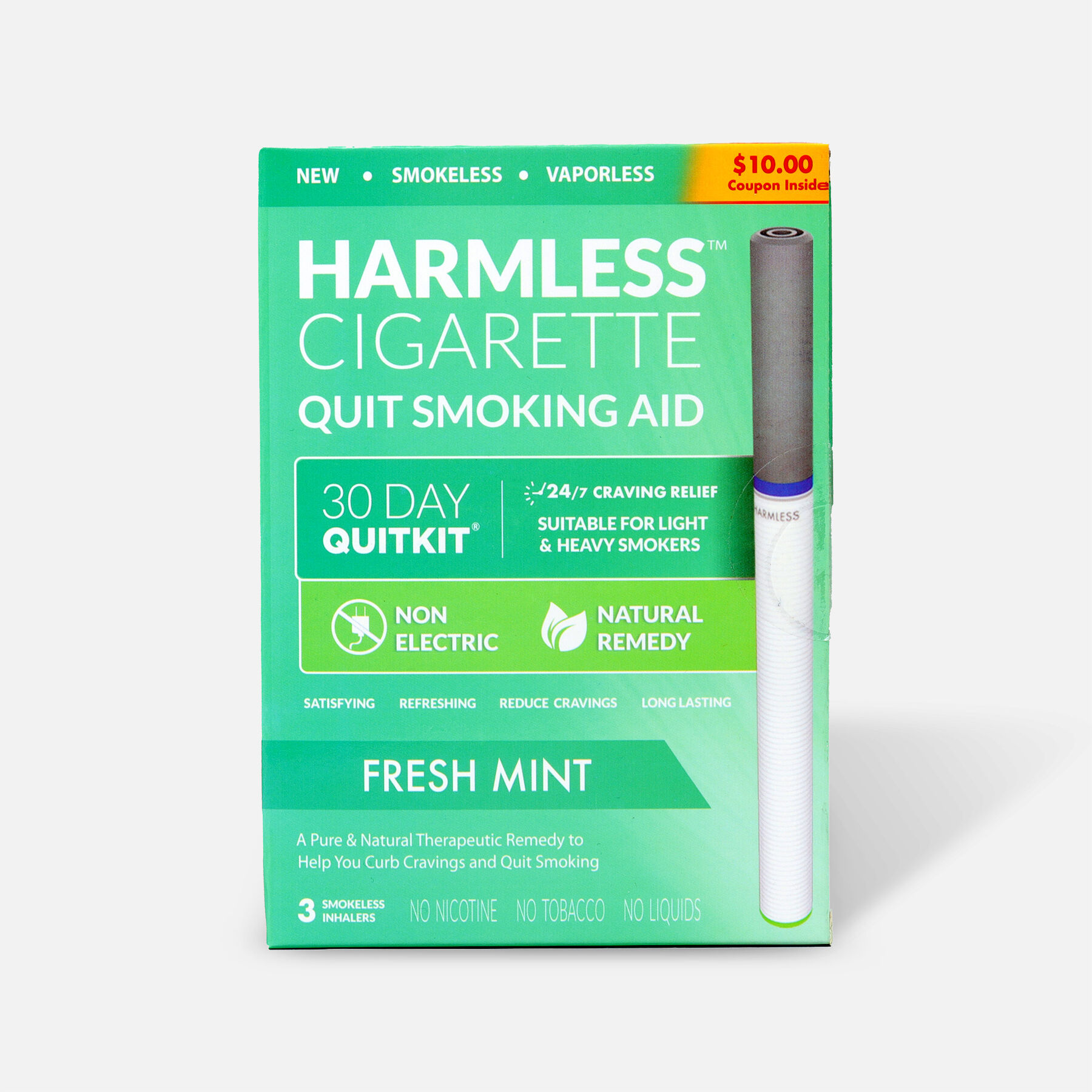 Harmless Cigarette Quit Smoking Aid, 30 Day Quit Kit