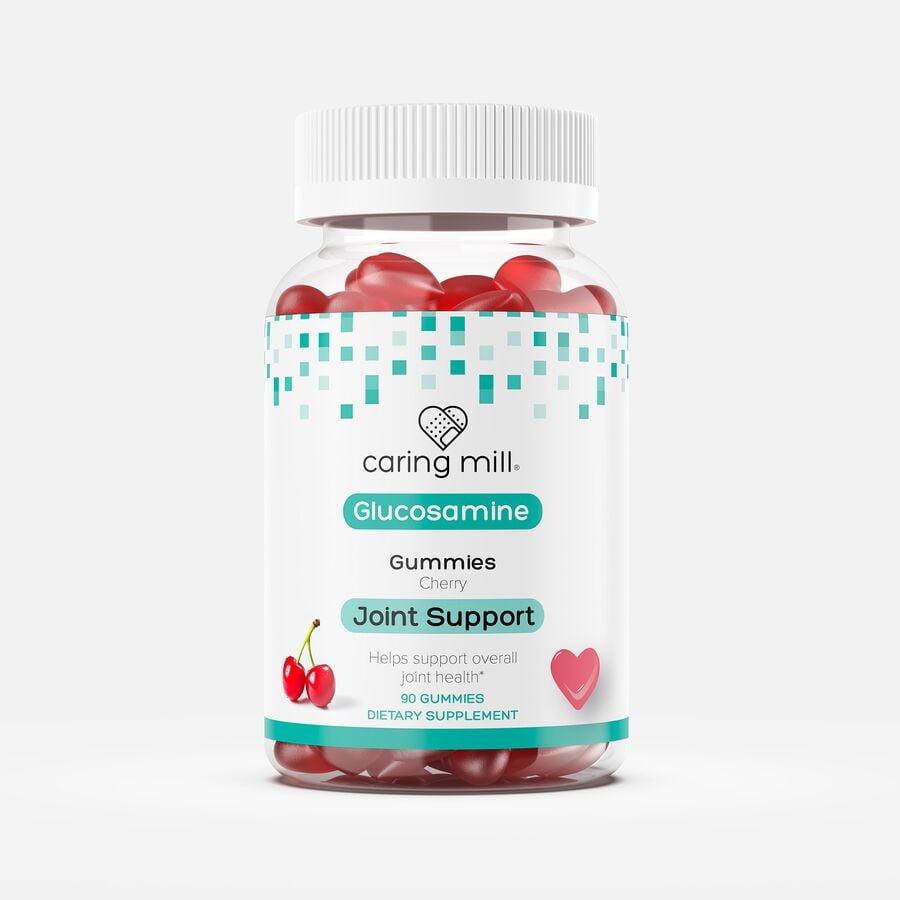 Caring Mill™ Glucosamine Joint & Bone Health Gummy Vitamins, Cherry, 90 ct., , large image number 0