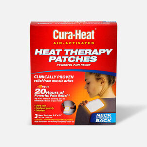 Cura-Heat Therapeutic HeatPacks for Back, Shoulder, and Neck Pain, 3 ct.