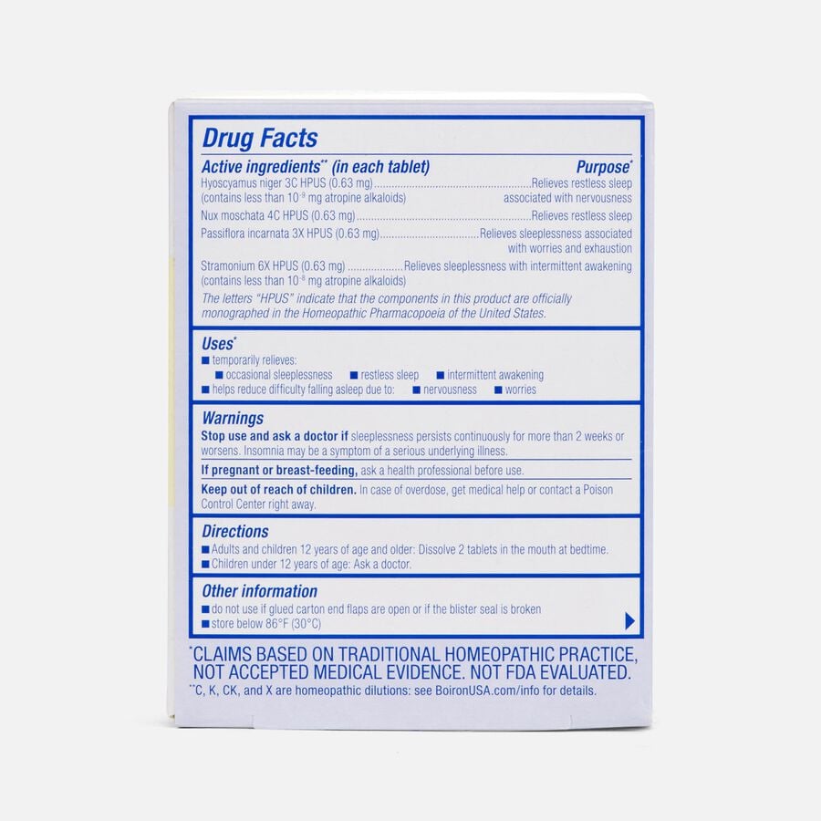 SleepCalm® Meltaway Tablets Homeopathic Medicine, 60 ct., , large image number 3