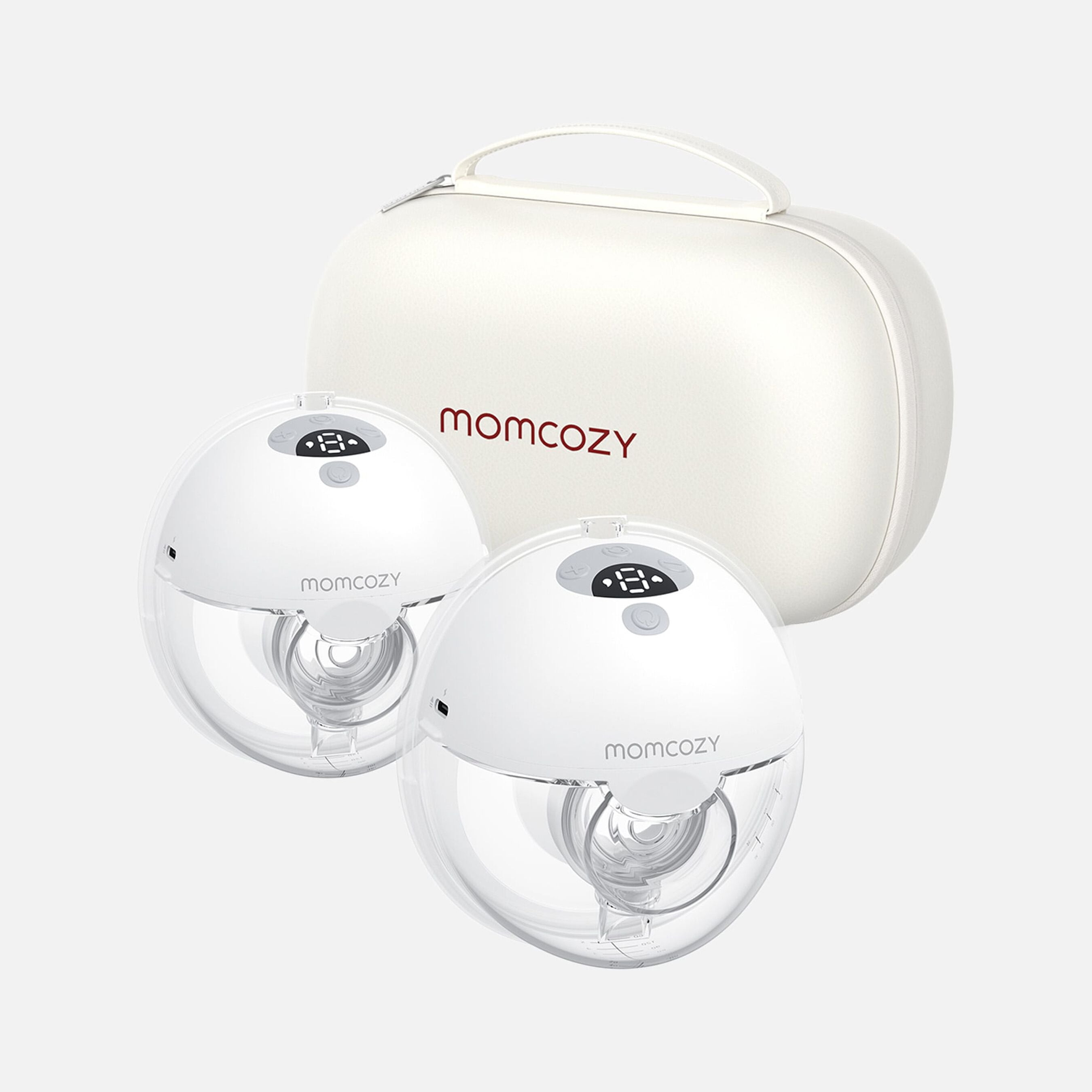 Momcozy M5 Single Breast Pump Red