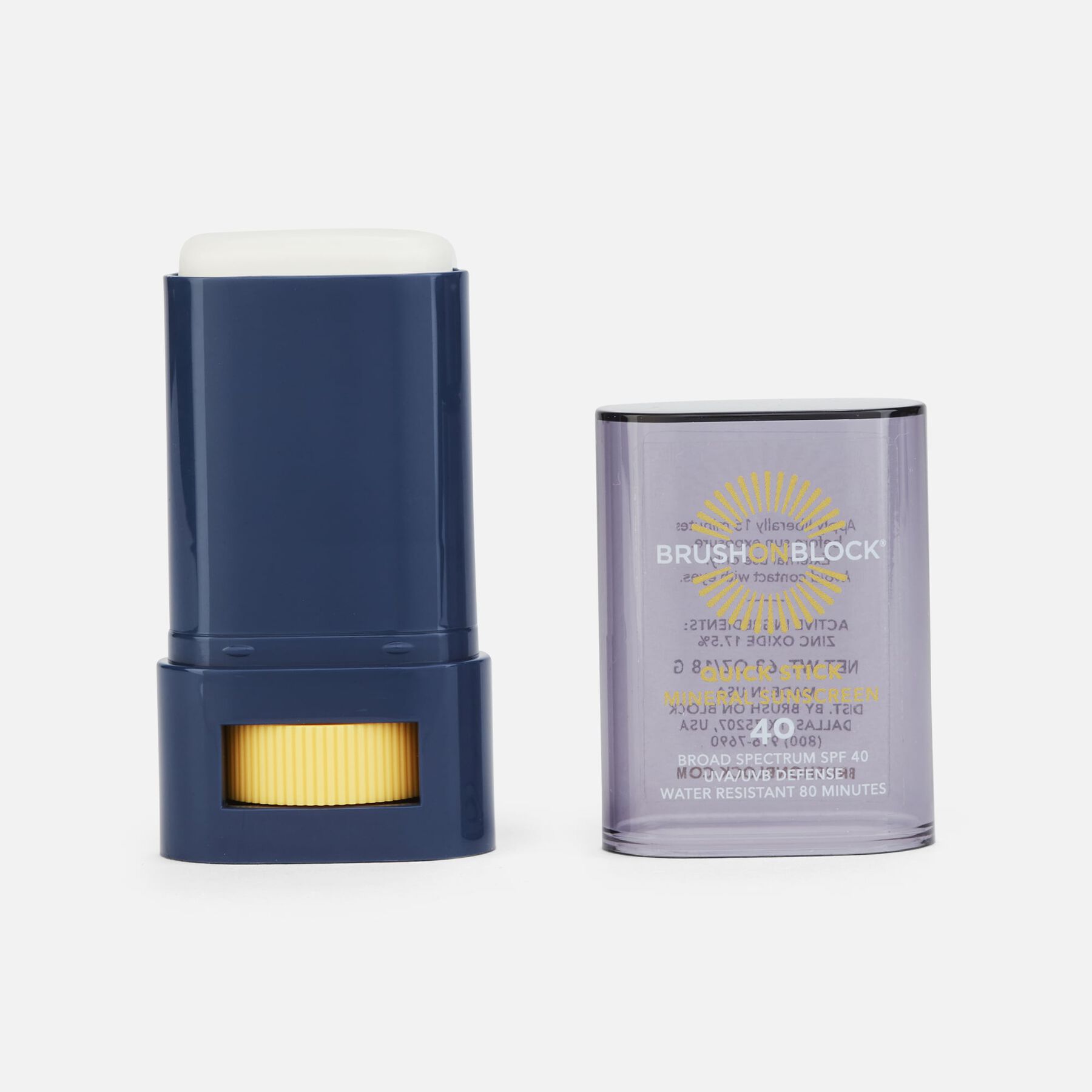 HSA Eligible Brush On Block Quick Stick Mineral Sunscreen, SPF 40, 0.63