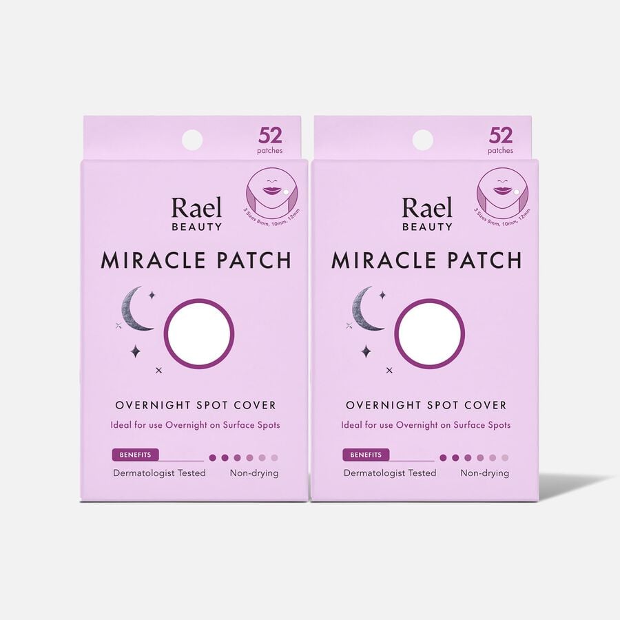Rael Beauty Miracle Patch Overnight Spot Cover, 52 ct. (2-Pack), , large image number 0