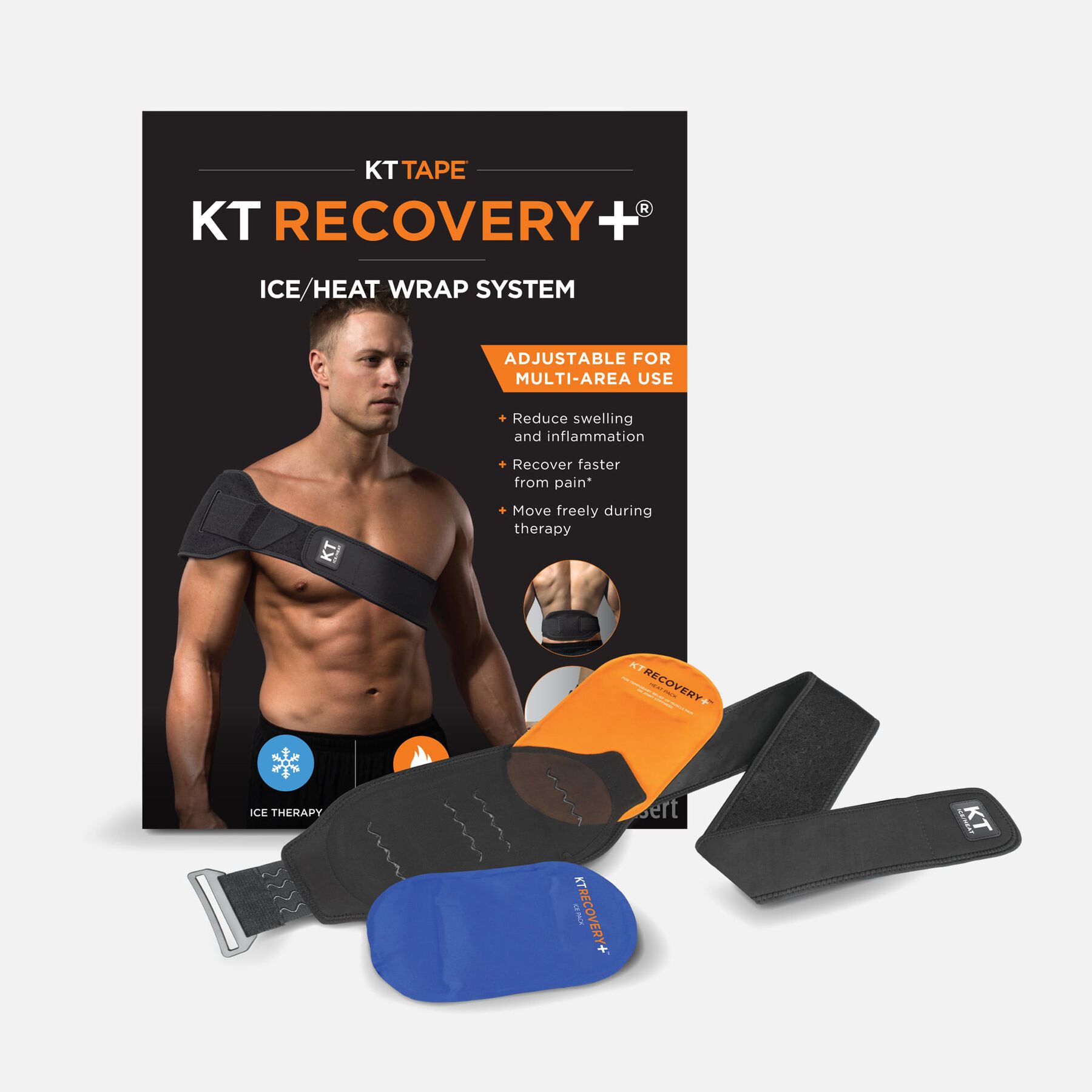 HSA Eligible KT Tape Recovery+ Hot Cold Compression Therapy HSA Eligible