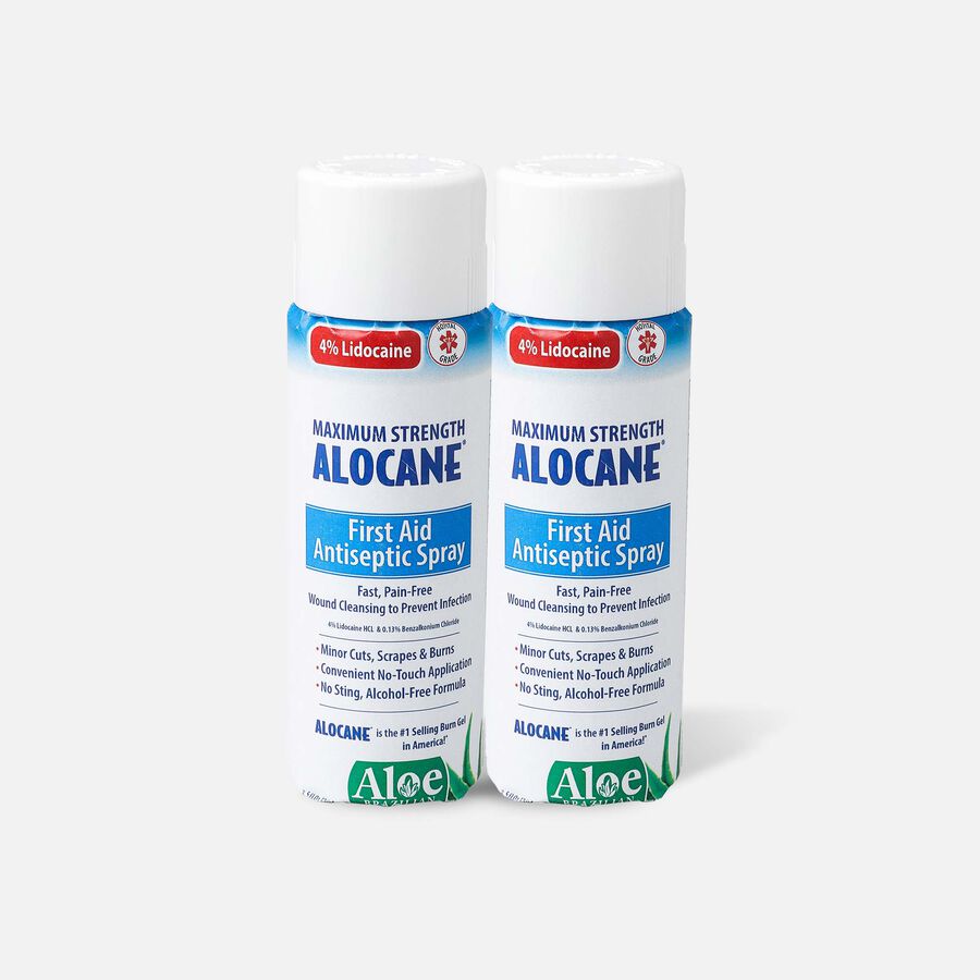 Alocane Maximum Strength First-Aid Antiseptic Spray, 3.5 oz. (2-Pack), , large image number 0