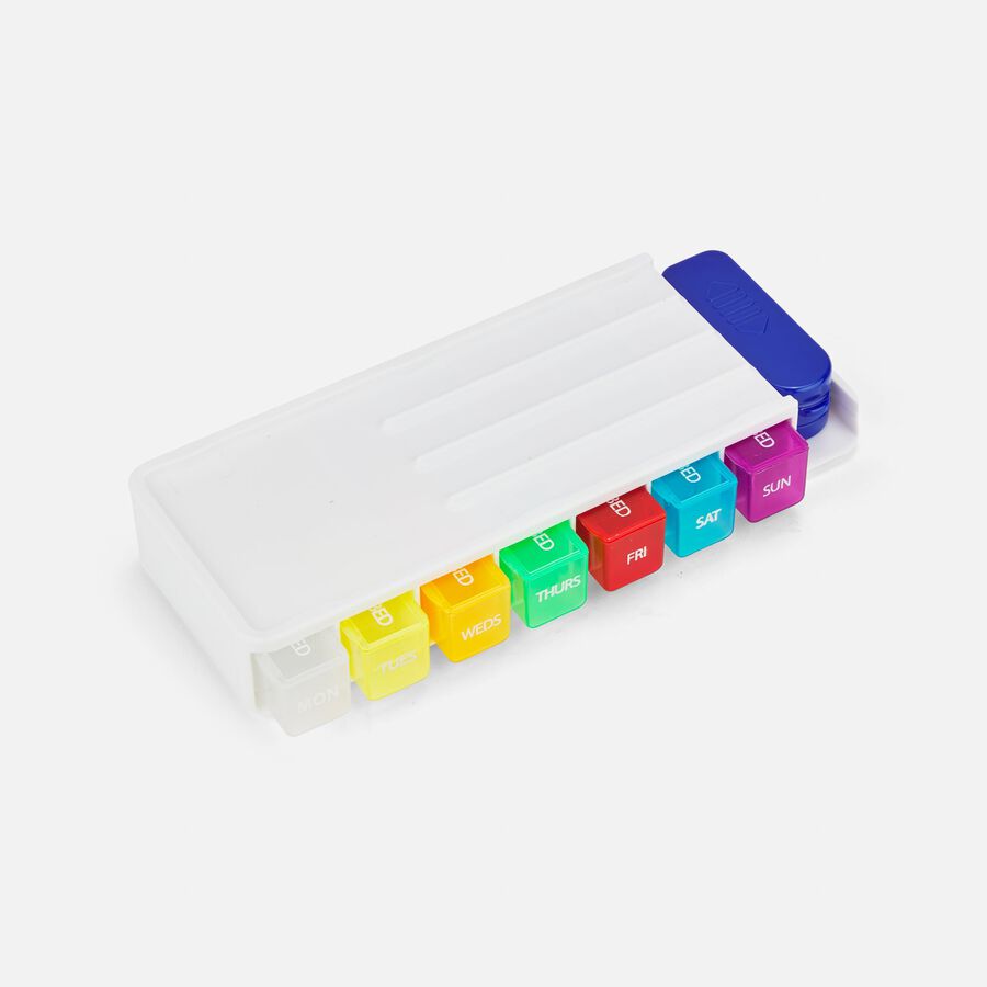 Caring Mill™ Weekly Pill Organizer with Sorter & Cutter, , large image number 1