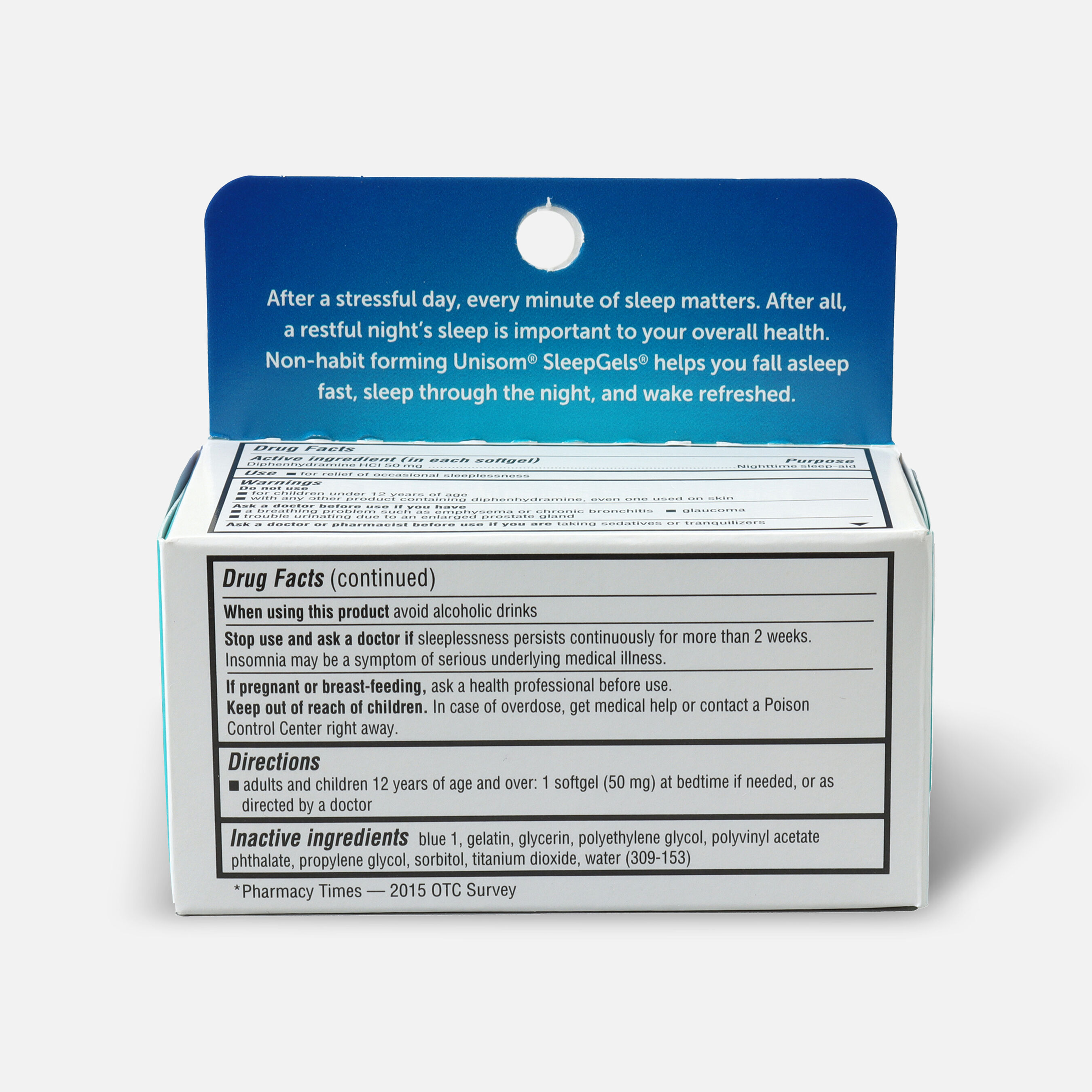 Unisom SleepGels, Maximum Strength Nighttime Sleep Aid, Softgels, 32 ea