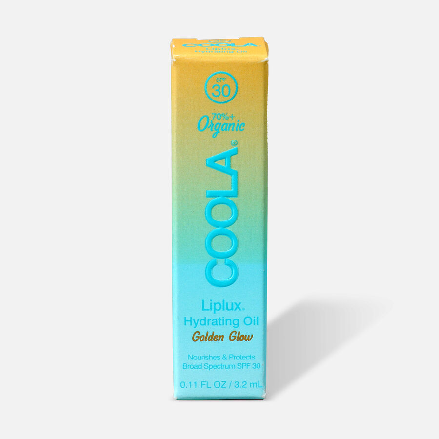 Coola Classic Liplux Organic Hydrating Lip Oil Sunscreen SPF 30, .11 fl oz., , large image number 0