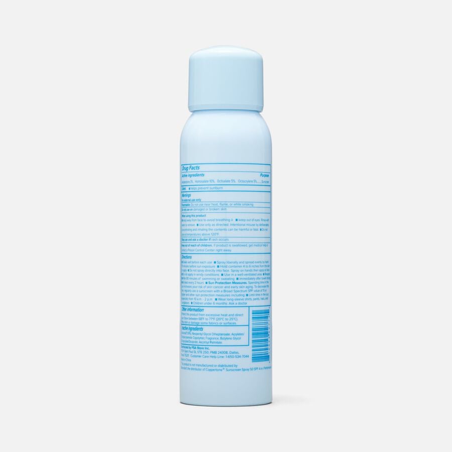 Caring Mill™ Sunscreen Spray, SPF 50, 5.5 fl oz. (2-Pack), , large image number 2