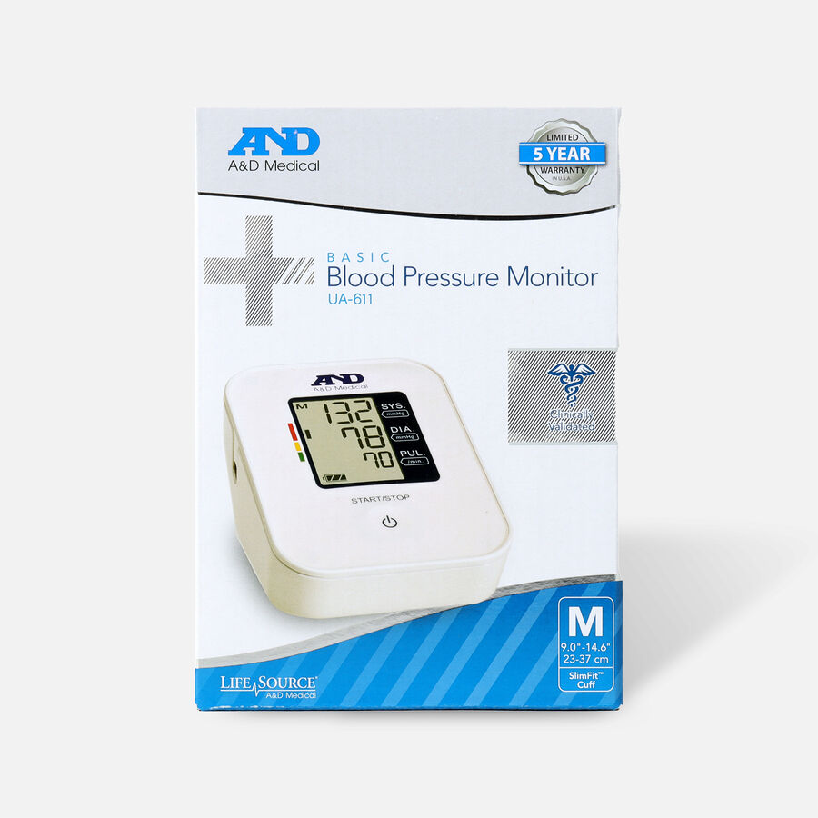 A&D Medical Arm Blood Pressure Monitor, , large image number 0