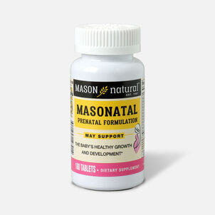 Mason Natural MasNatal Multivitamin/Multimineral Supplement, 100 tablets
