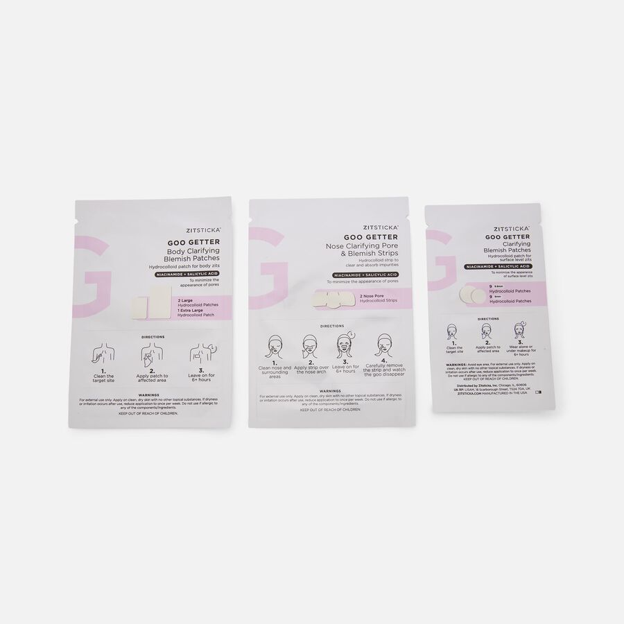 ZitSticka Sucks To Be Goo Acne Patch & Nose Strip Mini Bundle, 23 ct., , large image number 2