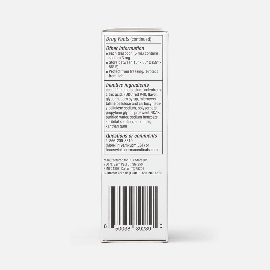 Caring Mill™ Infant's Acetaminophen Suspension Cherry 2 oz. w/ Syringe, , large image number 3