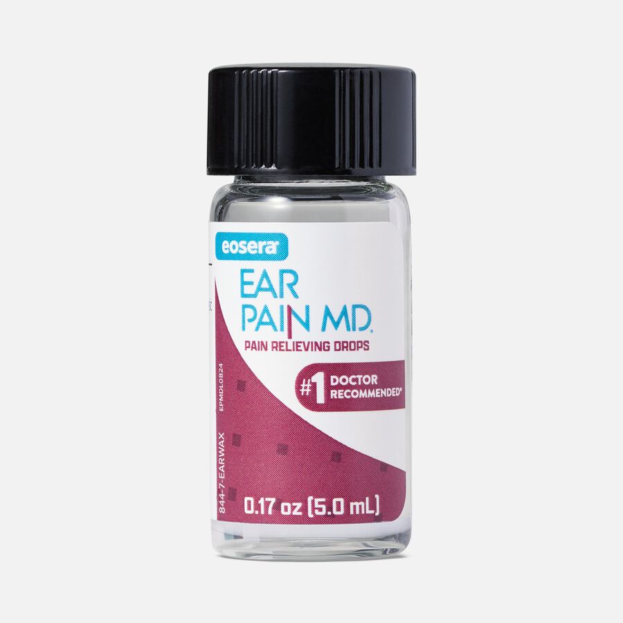 eosera&reg; EAR PAIN MD&reg; Relief Drops with 4% Lidocaine, 0.17 fl. oz., , large image number 2