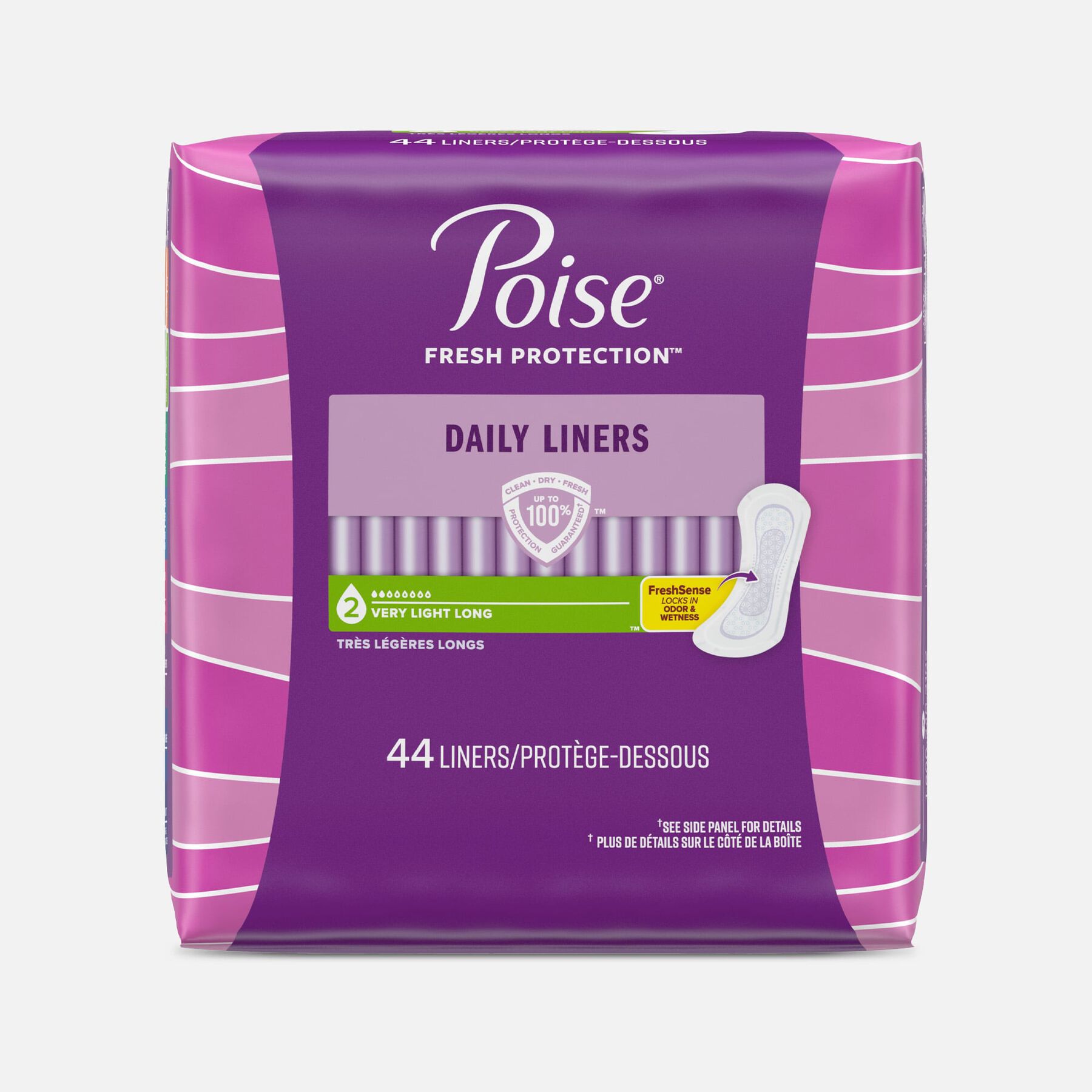 HSA Eligible Poise Daily Liners Incontinence Panty Liners HSA Eligible