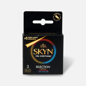 Lifestyles SKYN Selection Condoms (NON-LATEX Variety Pack)
