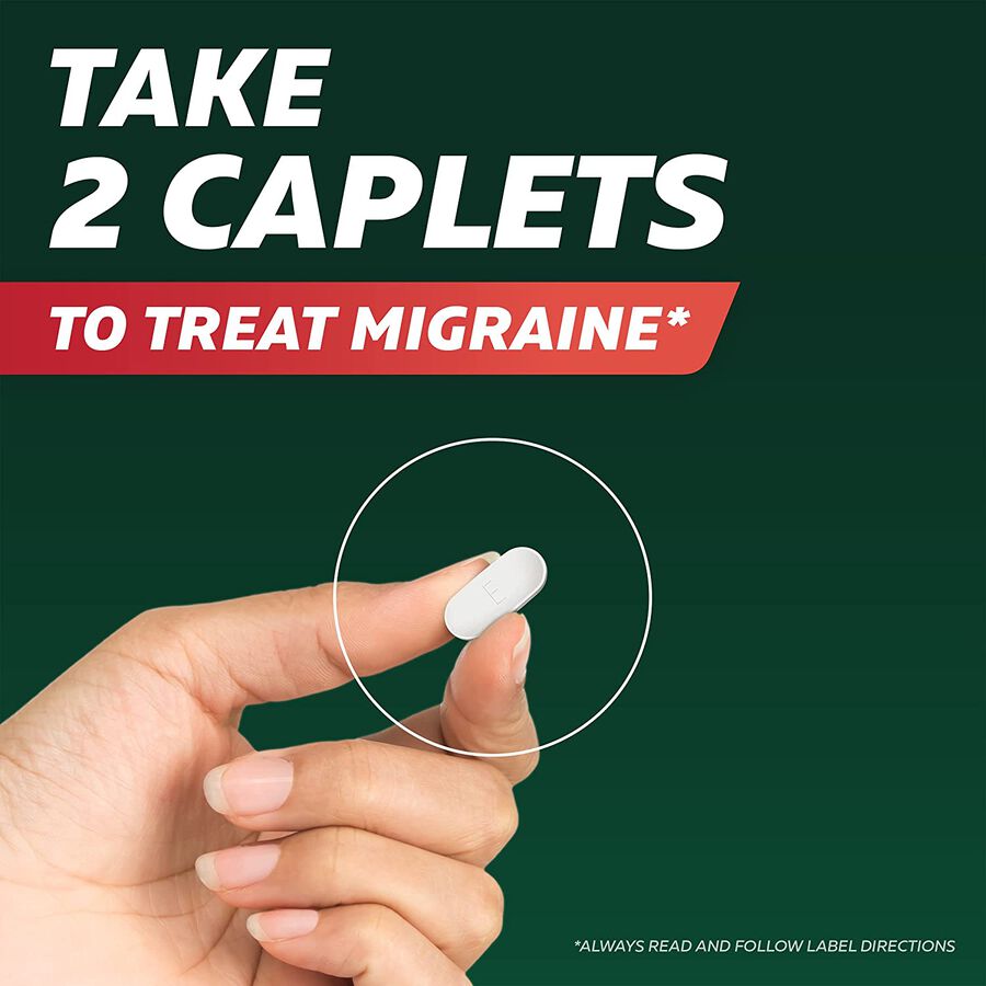 Excedrin Migraine Extra Strength Caplets, 200 ct., , large image number 7