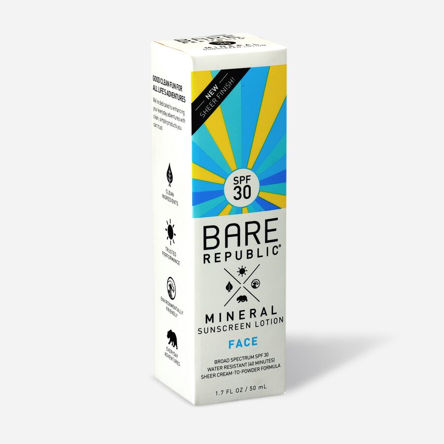 Bare Republic Mineral SPF 30 Face Sunscreen Lotion, 1.7 oz., , large image number 2