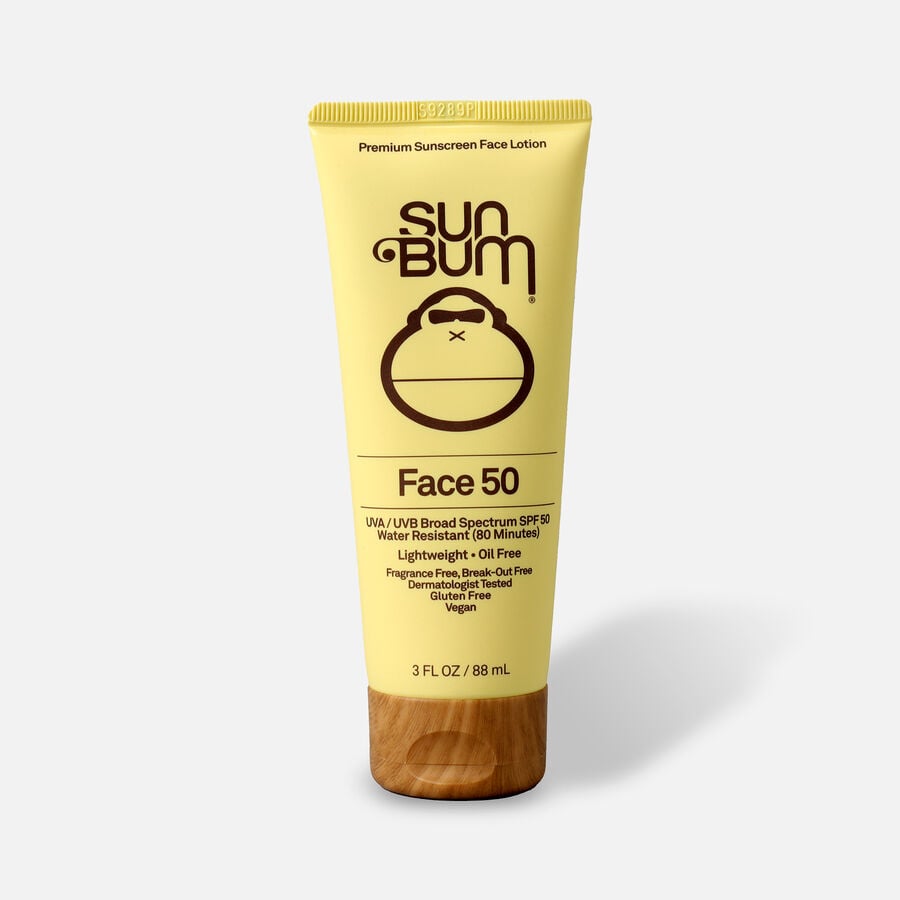 Sun Bum SPF 50 Face Sunscreen Lotion, 3 oz., , large image number 0