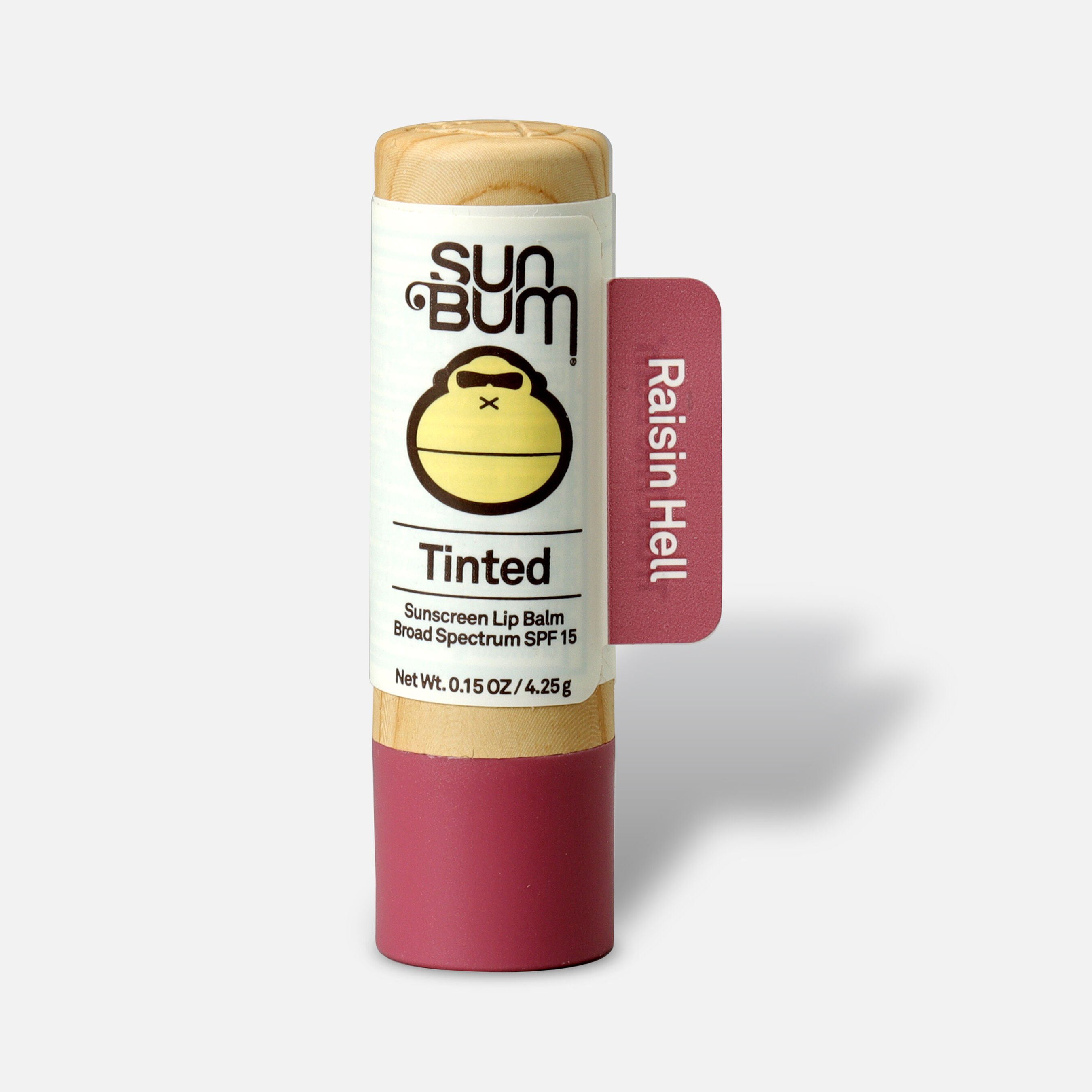 Sun Bum SPF 15 Tinted Lip Balm, .15 oz