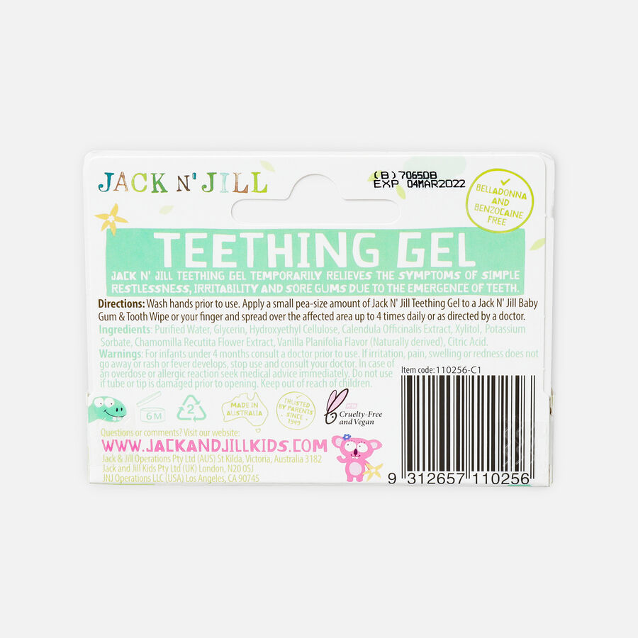 Jack N' Jill Natural Teething Gel 15g, , large image number 2