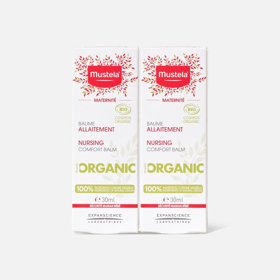 Mustela Organic Nursing Nipple Comfort Balm, 1.01 oz. (2-Pack), , large image number 0