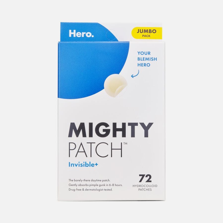 Mighty Patch Invisible+ Acne Treatment Patches, 72 ct., , large image number 0