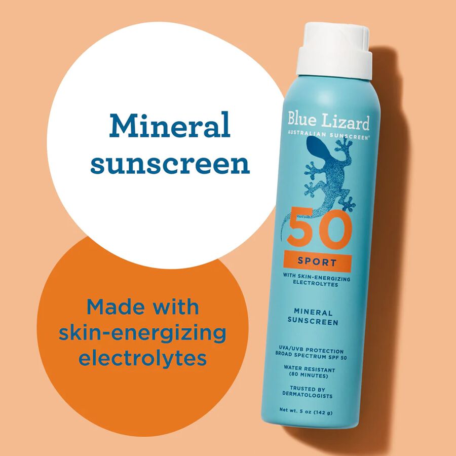Blue Lizard Sport Mineral Sunscreen Spray, SPF 50, 5 oz., , large image number 4