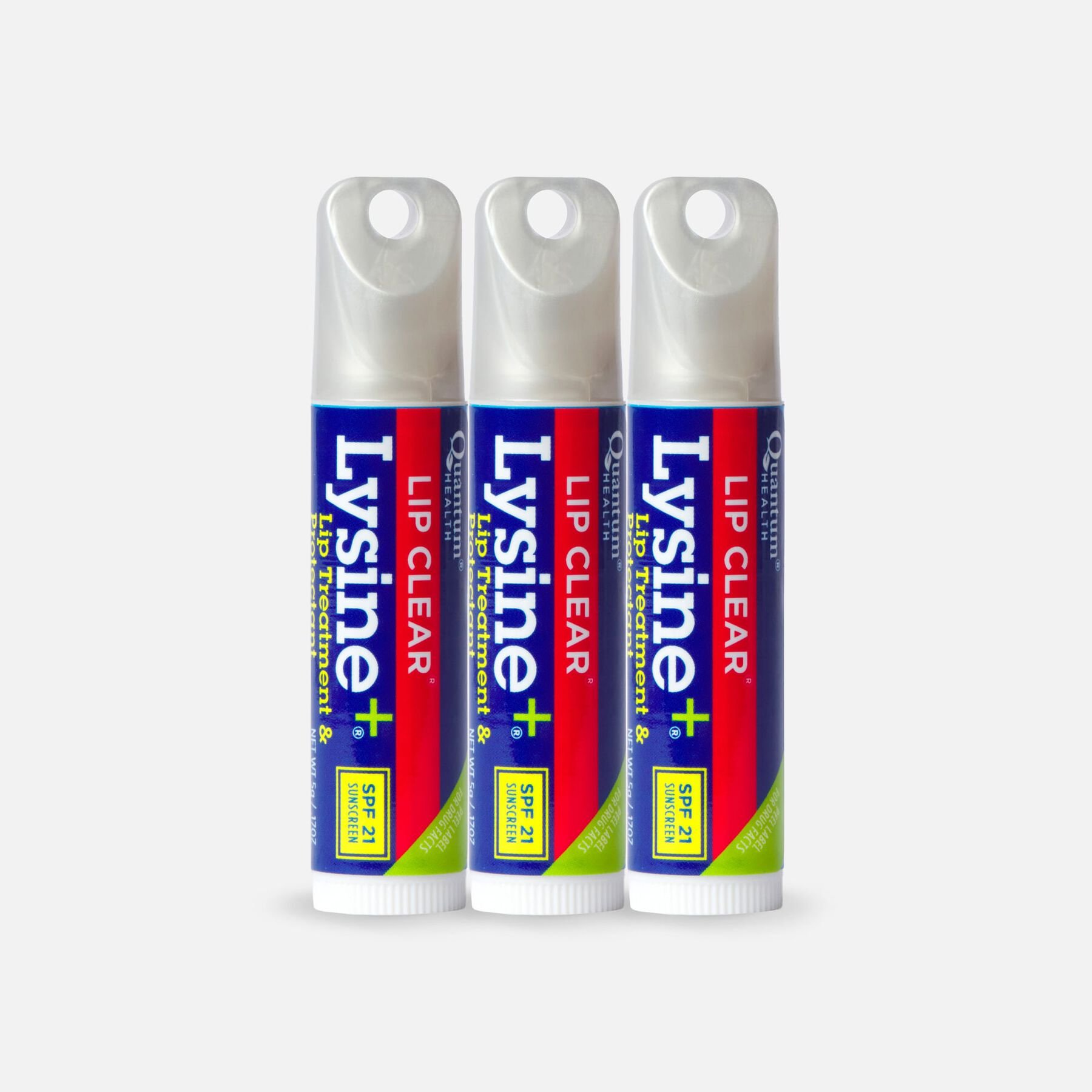 HSA Eligible Quantum Health Lip Clear Lysine+ Balm (3Pack) HSA Eligible