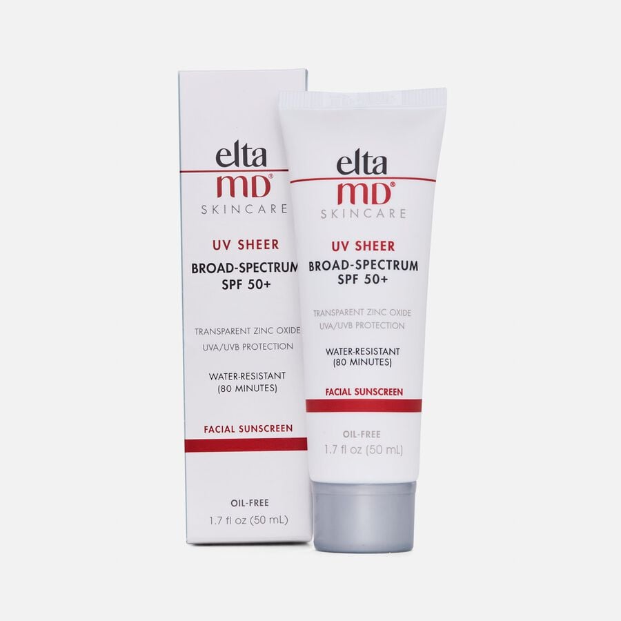 EltaMD UV Sheer Broad-Spectrum Zinc Oxide Face & Body Sunscreen, SPF 50+, , large image number 1