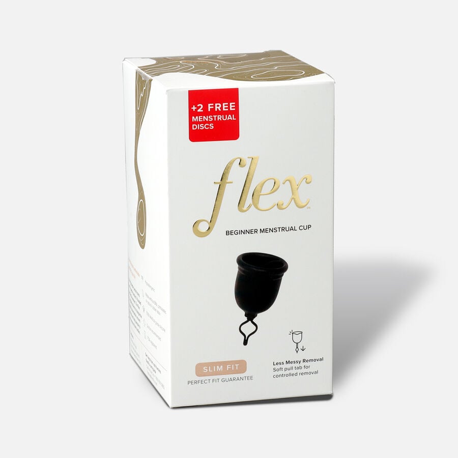 HSA Eligible FLEX Menstrual Cup (includes 2 FREE Menstrual Discs) HSA