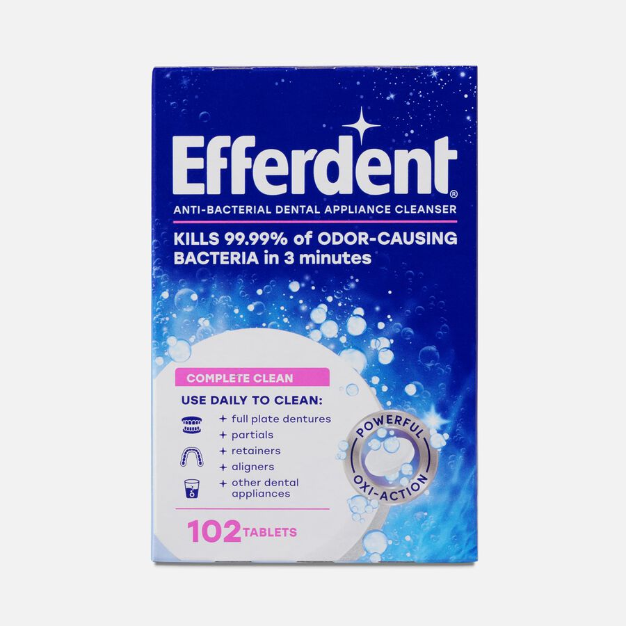 Efferdent Original, 102 ct., , large image number 0