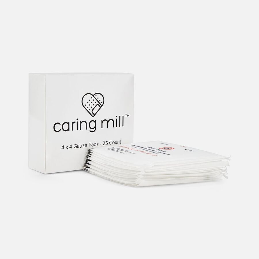 Caring Mill Gauze Pads, Large, 4x4", 25 ct., , large image number 2