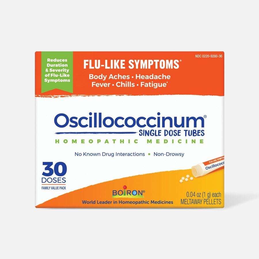 Boiron Oscillococcinum Homeopathic Medicine, 30 doses, , large image number 0