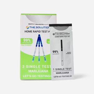 The Solution THC Marijuana Home Rapid Test, 3 ct.
