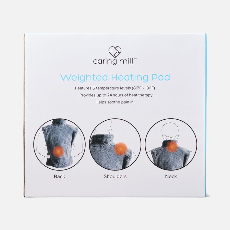 Caring Mill&trade; Weighted Heating Pad for Back Pain Relief, , large image number 5