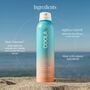 COOLA Classic Body Organic Sunscreen Spray SPF 70 Peach Blossom, 6 oz., , large image number 1