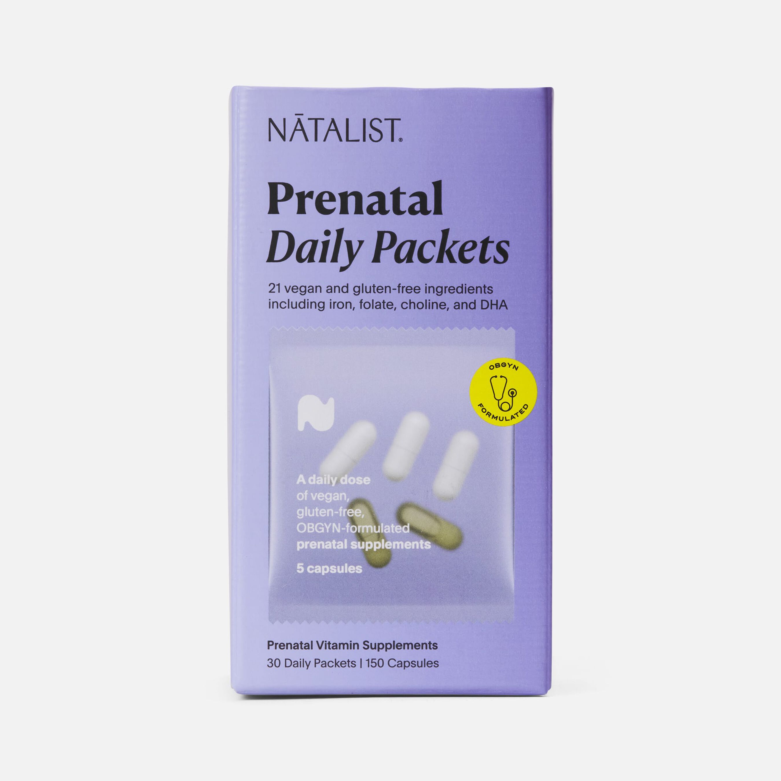 HSA Eligible Natalist Prenatal Daily Packets, 30 ct. HSA Eligible